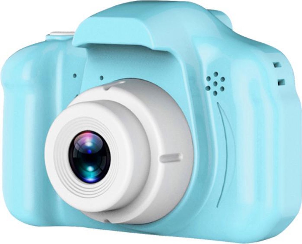 Digitale Kindercamera 2020 - Kinder camera 16gb - Blauw - camera - Speelgoed camera