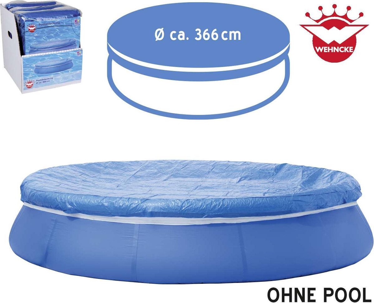 Wehncke easy set afdekzeil met elastische band D= ca. 366cm