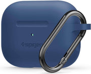 Spigen Siliconen Fit AirPods Pro hoesje - Airpods Pro Case - Deep Blauw - met gratis haak
