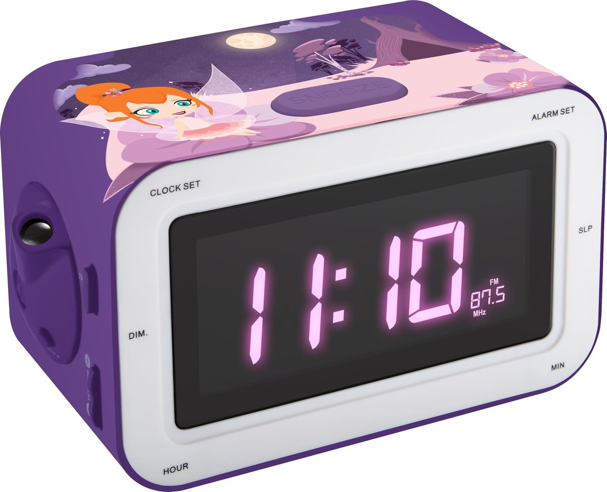 Bigben Wekkerradio met Projectie - Fee/Fairy