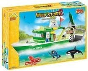 Cobi Wild Story boot bouwstenen set
