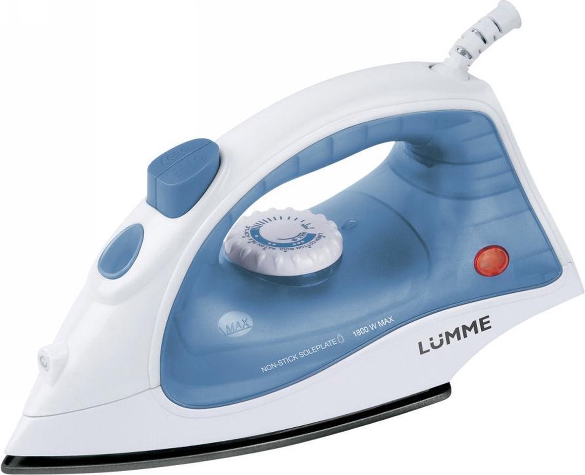 LUMME LU-1130 Stoomstrijkijzer|1800W|blue turquoise