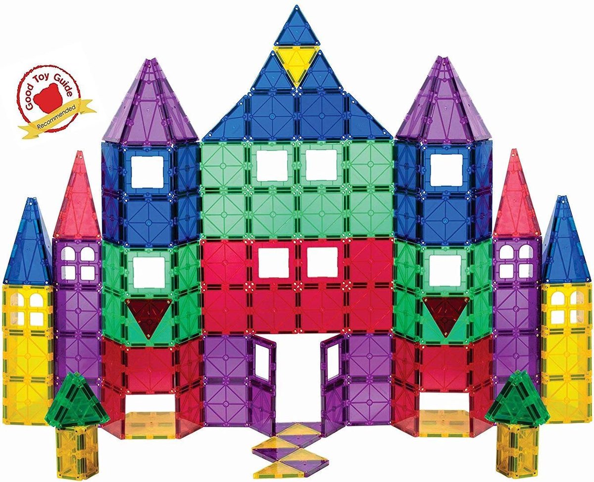 Playmags 3D Magnetische Tegels Set - 100 Delige