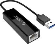Orico USB naar Gigabit Ethernet adapter  13cm - Zwart