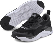 PUMA X-Ray Lite Jr Unisex Sneakers - Puma Black-Puma Black-Dark Shadow-Puma Silver - Maat 37