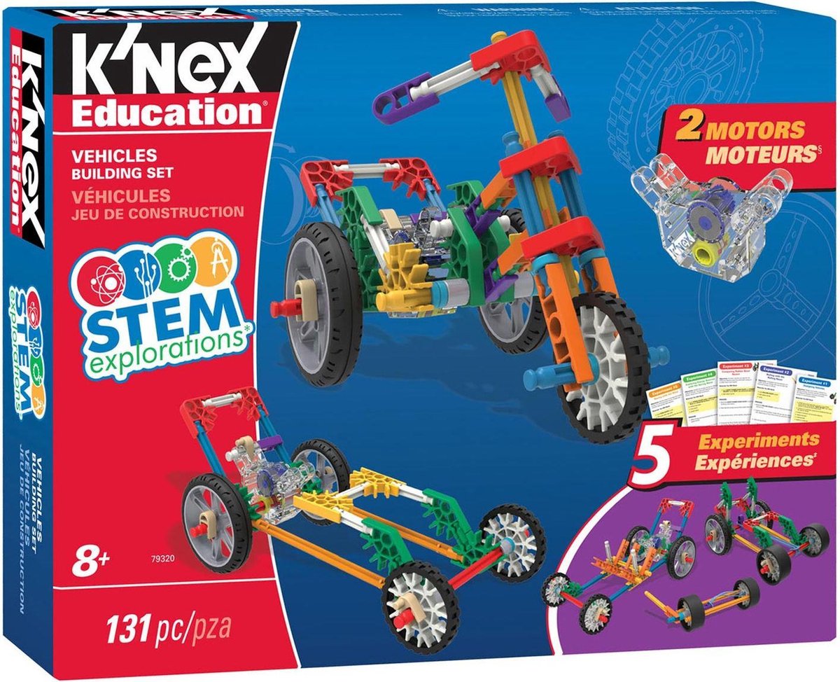 K'NEX Education STEM Explorations Vehicles - Bouwset