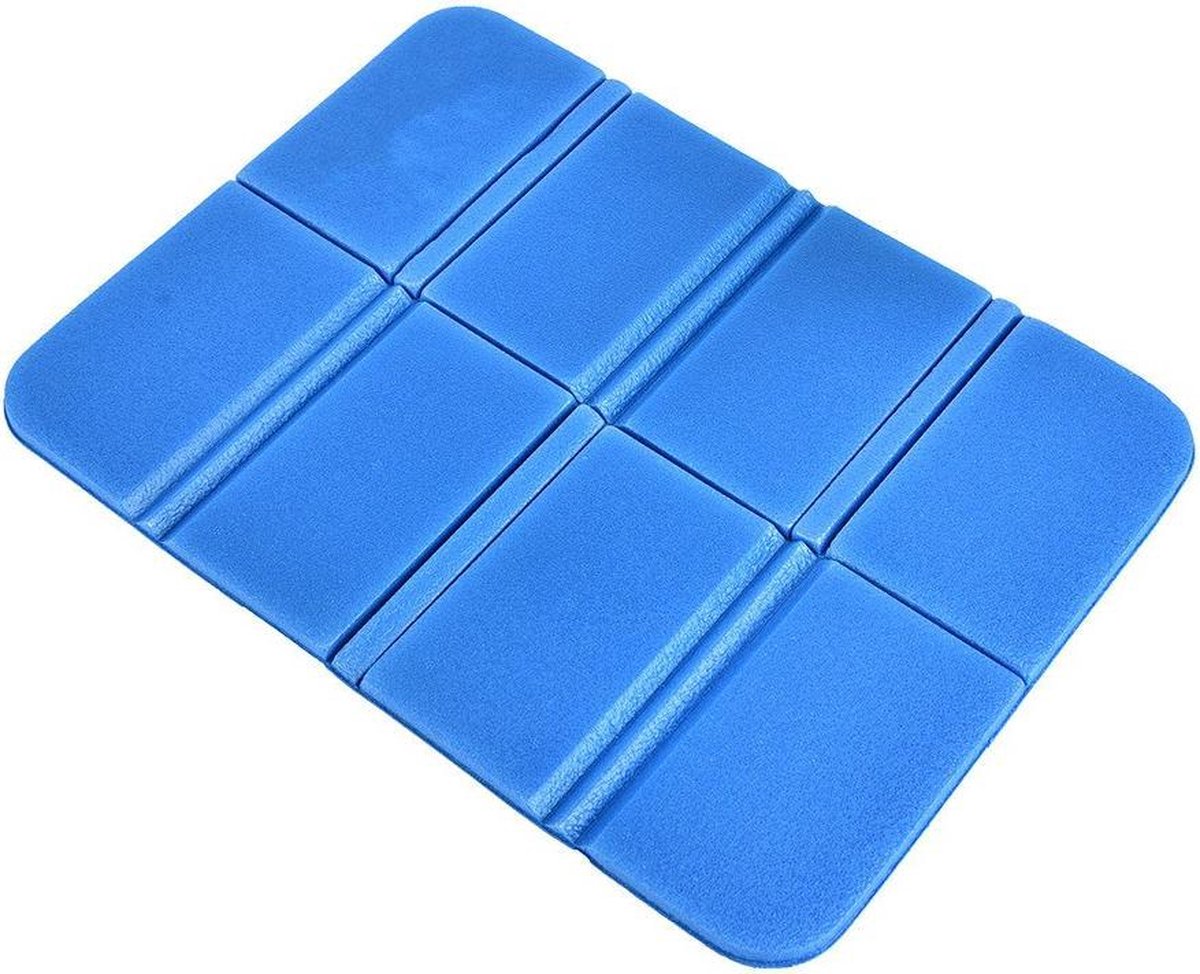 Picknick Kussen - Strand Kussen - Opvouwbaar Kussen – Camping Stoel – Kussen - Kussentje - Foam - Blauw