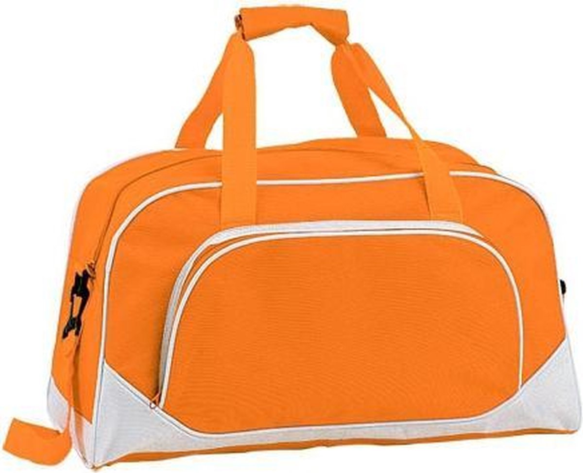 Oranje sporttas 42 cm