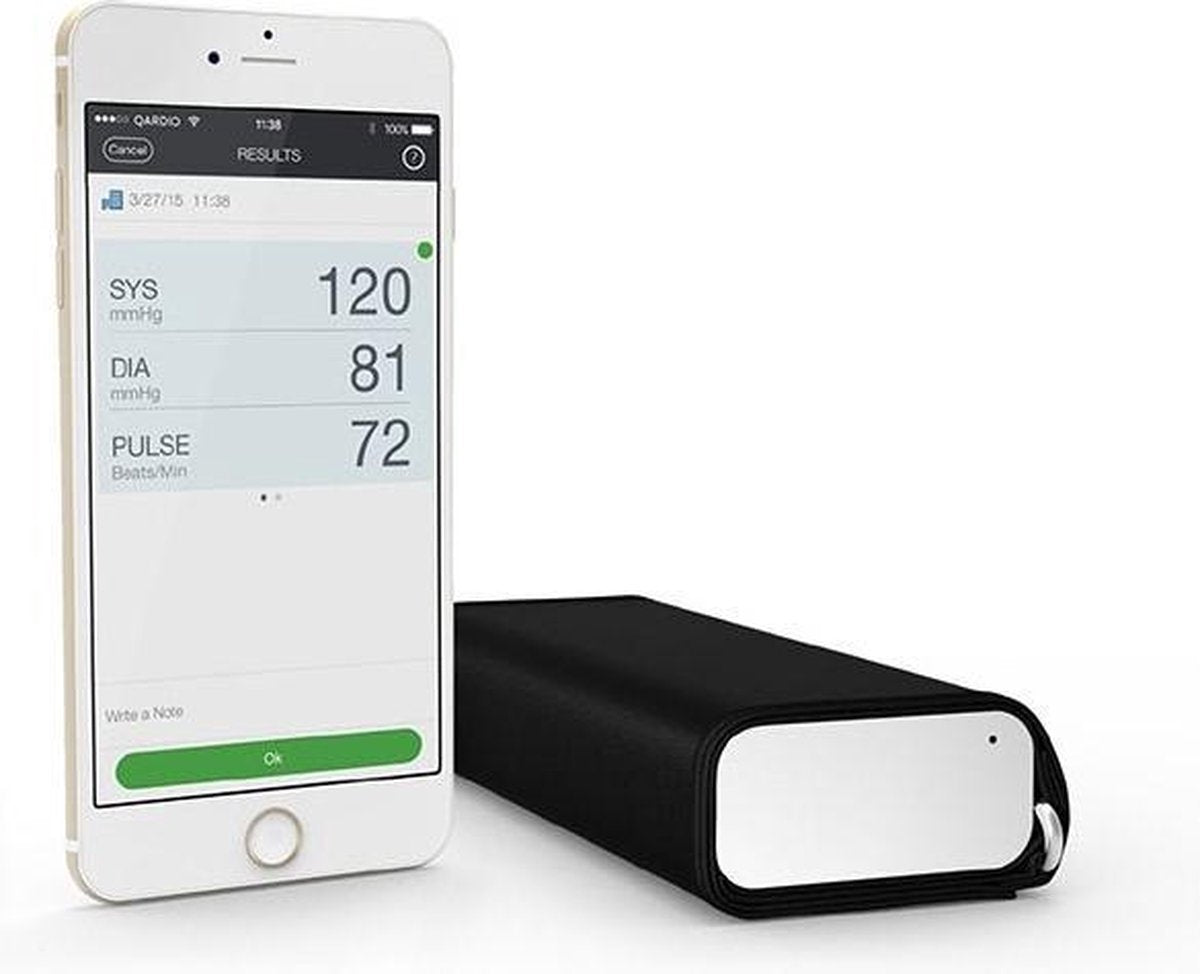 Qardio Arm - Bovenarm bloeddrukmeter - Wit