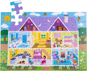 Bigjigs Dolls House Floor Puzzle (48 piece)