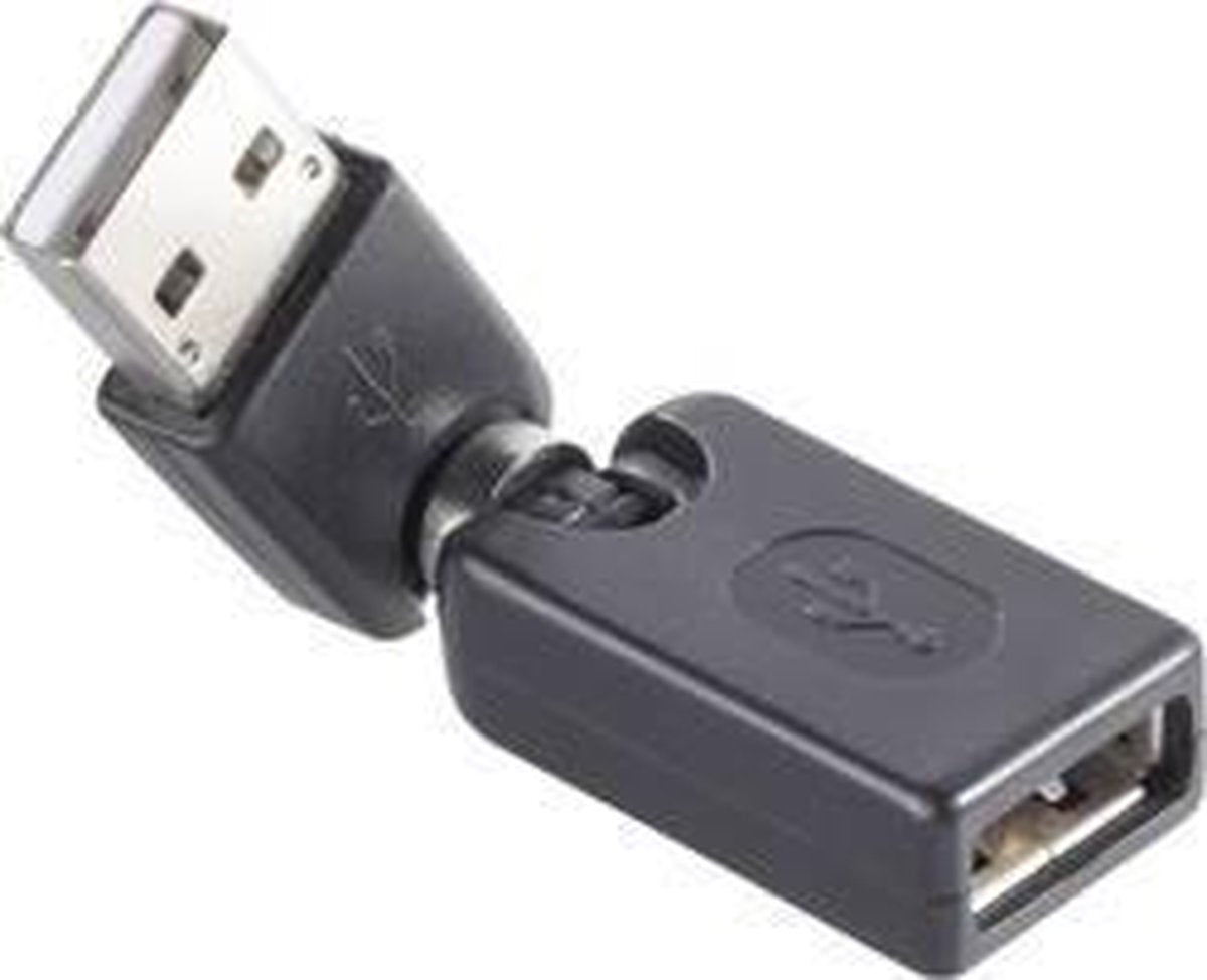 Renkforce USB 2.0 Adapter [1x USB-A 2.0 stekker - 1x USB 2.0 bus A] Vergulde steekcontacten