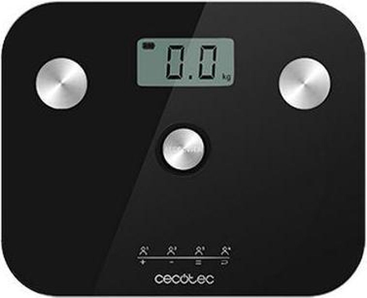 Digitale Personenweegschaal Cecotec EcoPower 10100 Full Healthy LCD 180 kg Zwart