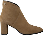 Notre-V 6525 Enkellaarsjes - Enkelboots - Dames - Taupe - Maat 41