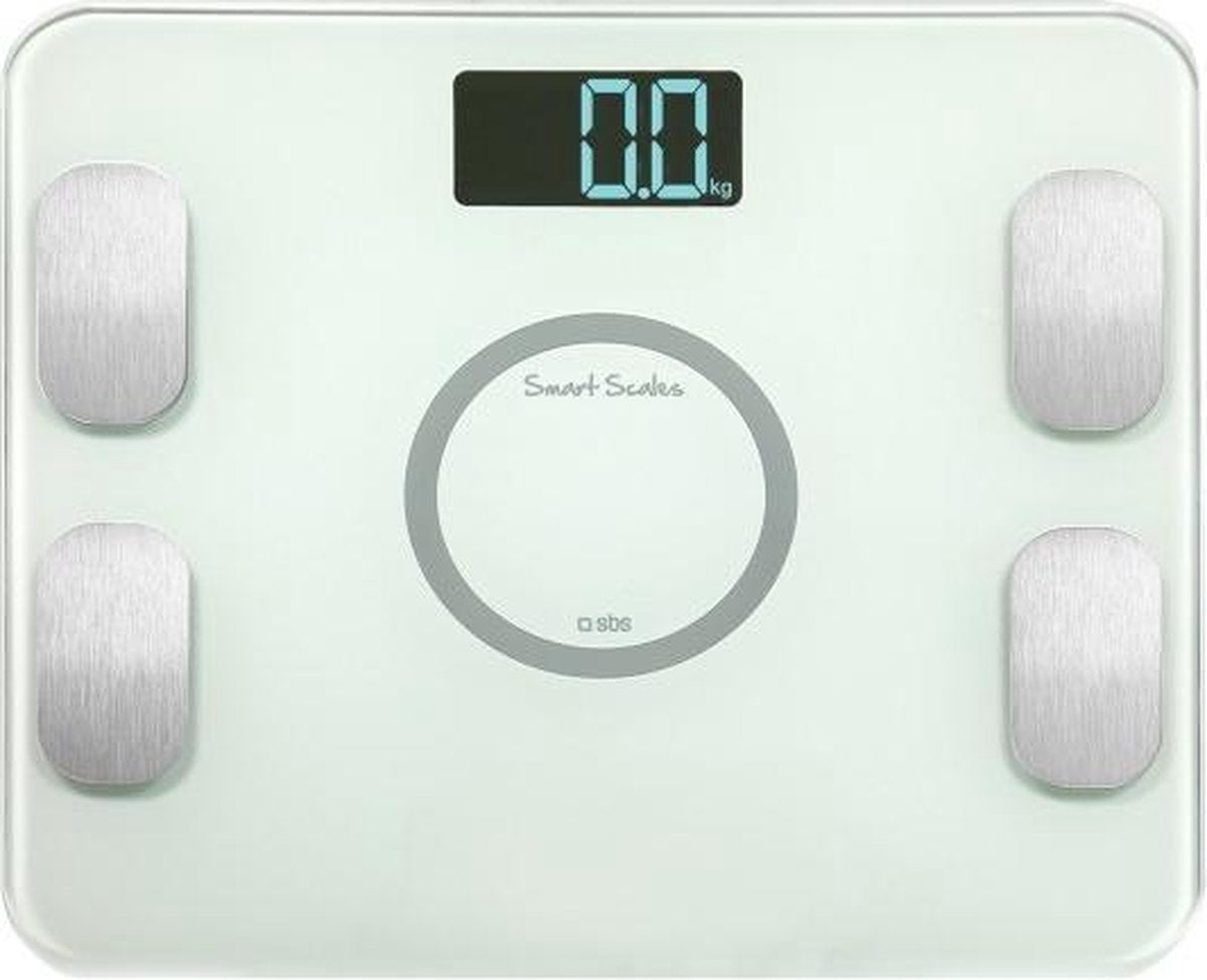SBS TESPORTSCALES weegschaal Elektronische weegschaal Rechthoek Wit