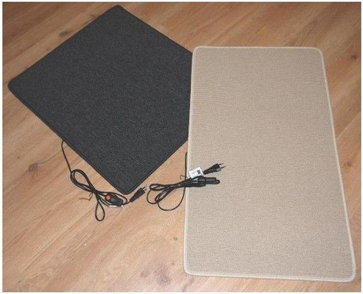 Elektrische verwarmde mat om voeten te verwarmen 40x50cm 60W-80w