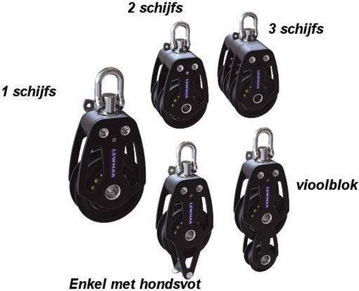 Lewmar HTX blokken Model blok: Vioolblok