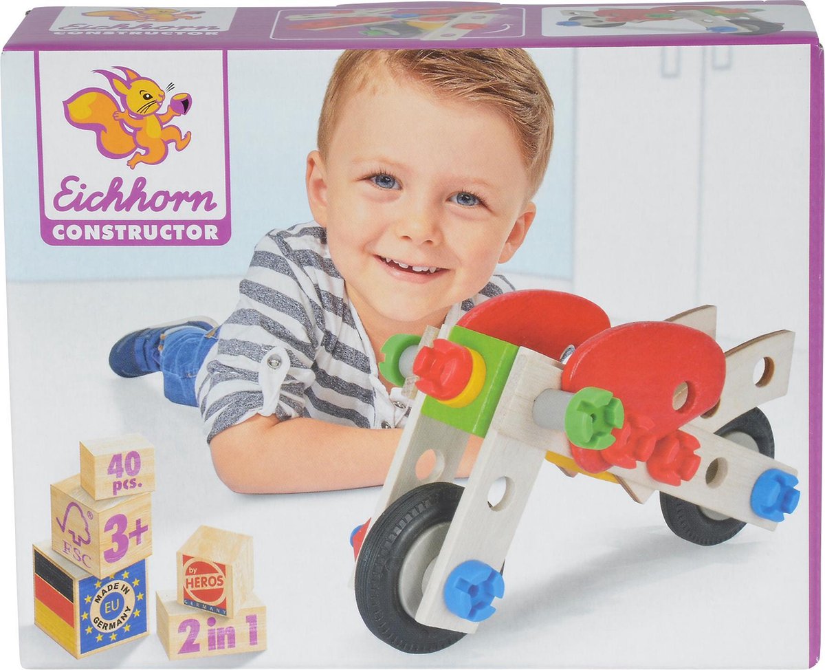 Heros Constructor startset motor 40 stuks