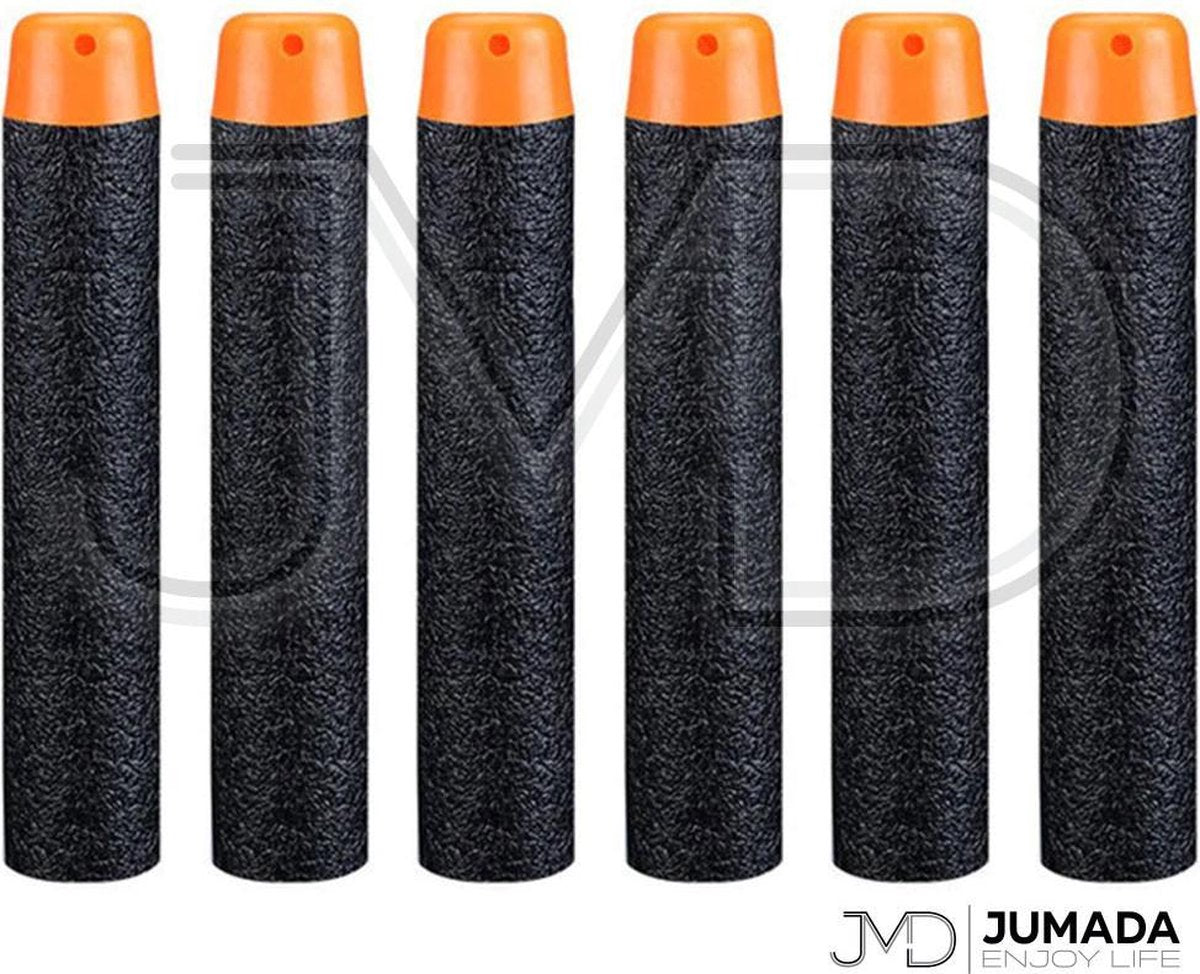 Universele Dartpijltjes geschikt voor NERF Blasters - Pijltjes - Darts - Bullets - 10 stuks - Zwart