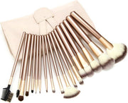 Evvie Professionele Make-up Kwasten in Hoes - Kwastenset - 18 stuks