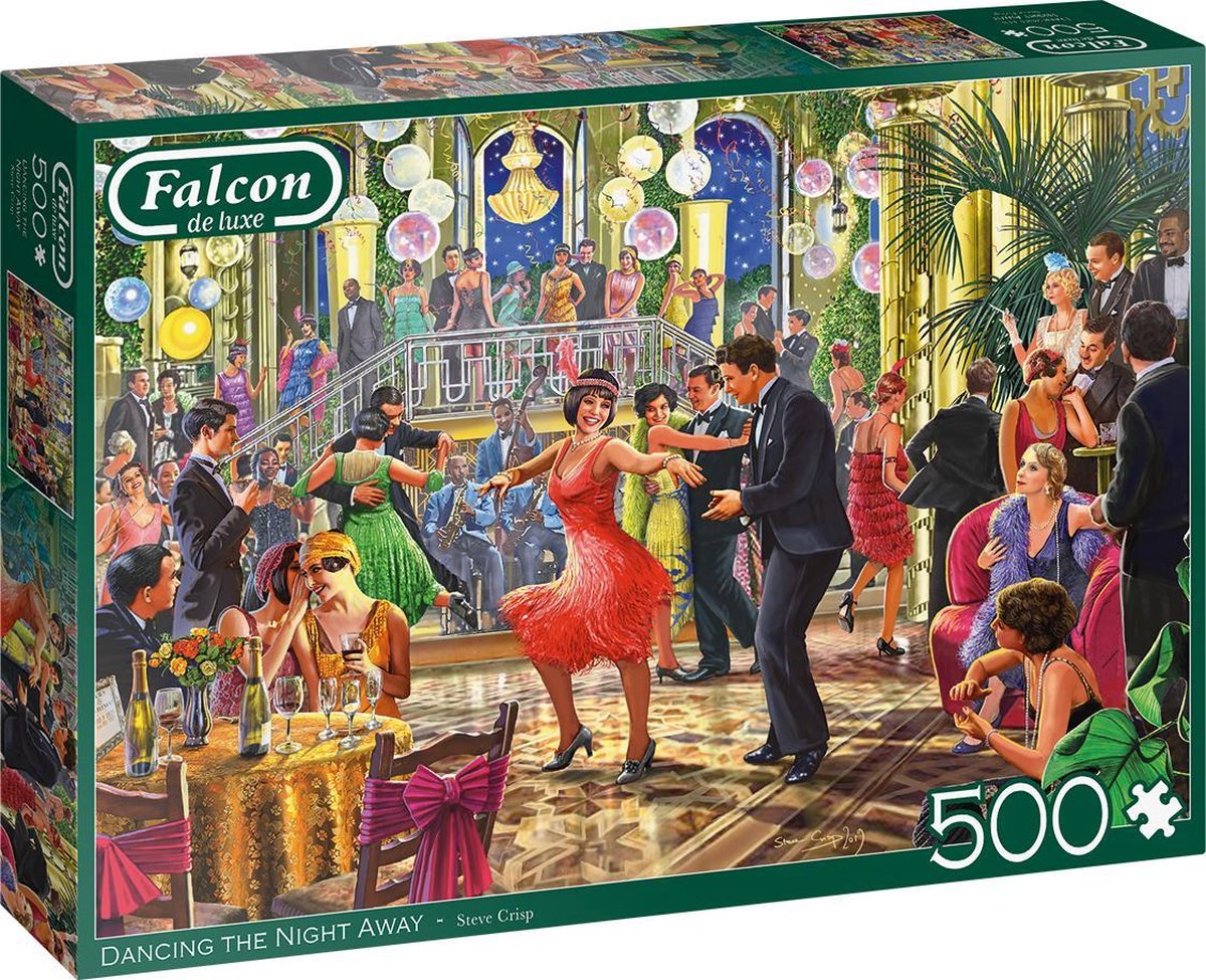 Falcon puzzel Dancing the Night Away - Legpuzzel - 500 stukjes