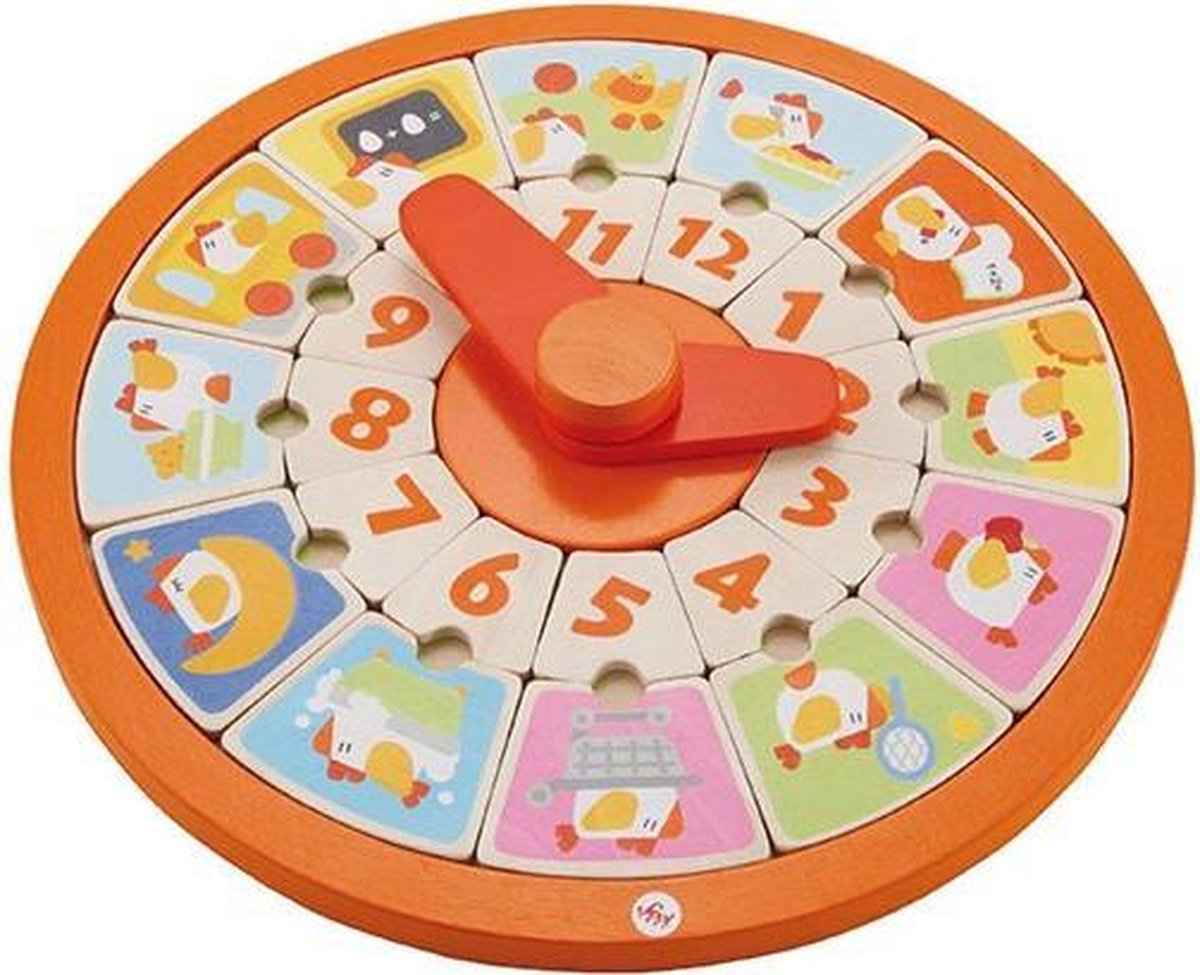 Sevi Puzzelklok 25-delig 27