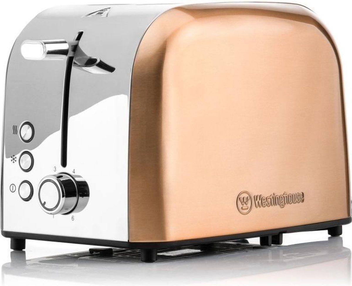 Westinghouse Toaster Broodrooster - Rose Goud