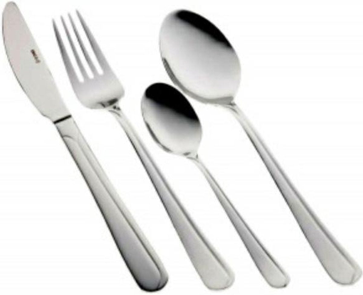 KINGHOFF bestekset - zilver - 24-delig - 6 persoons