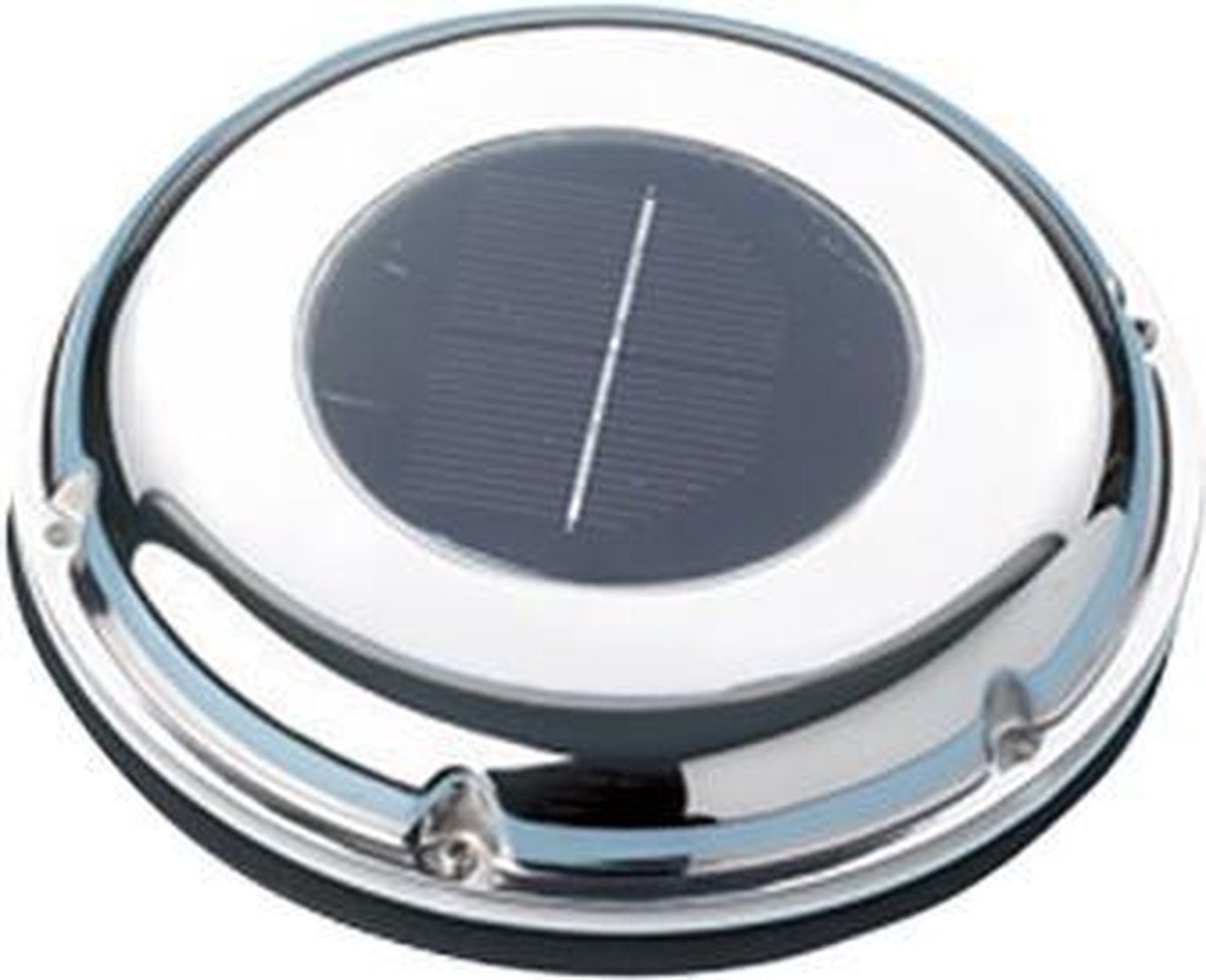 Trem RVS Dekventilator op zonne-energie 20m³/uur