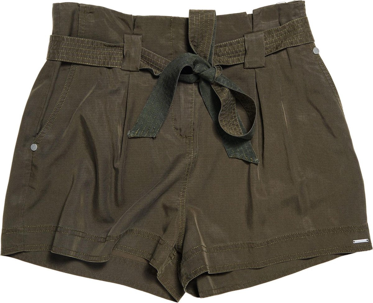 Superdry Desert Paper Bag  Broek - Vrouwen - bruin