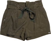 Superdry Desert Paper Bag  Broek - Vrouwen - bruin
