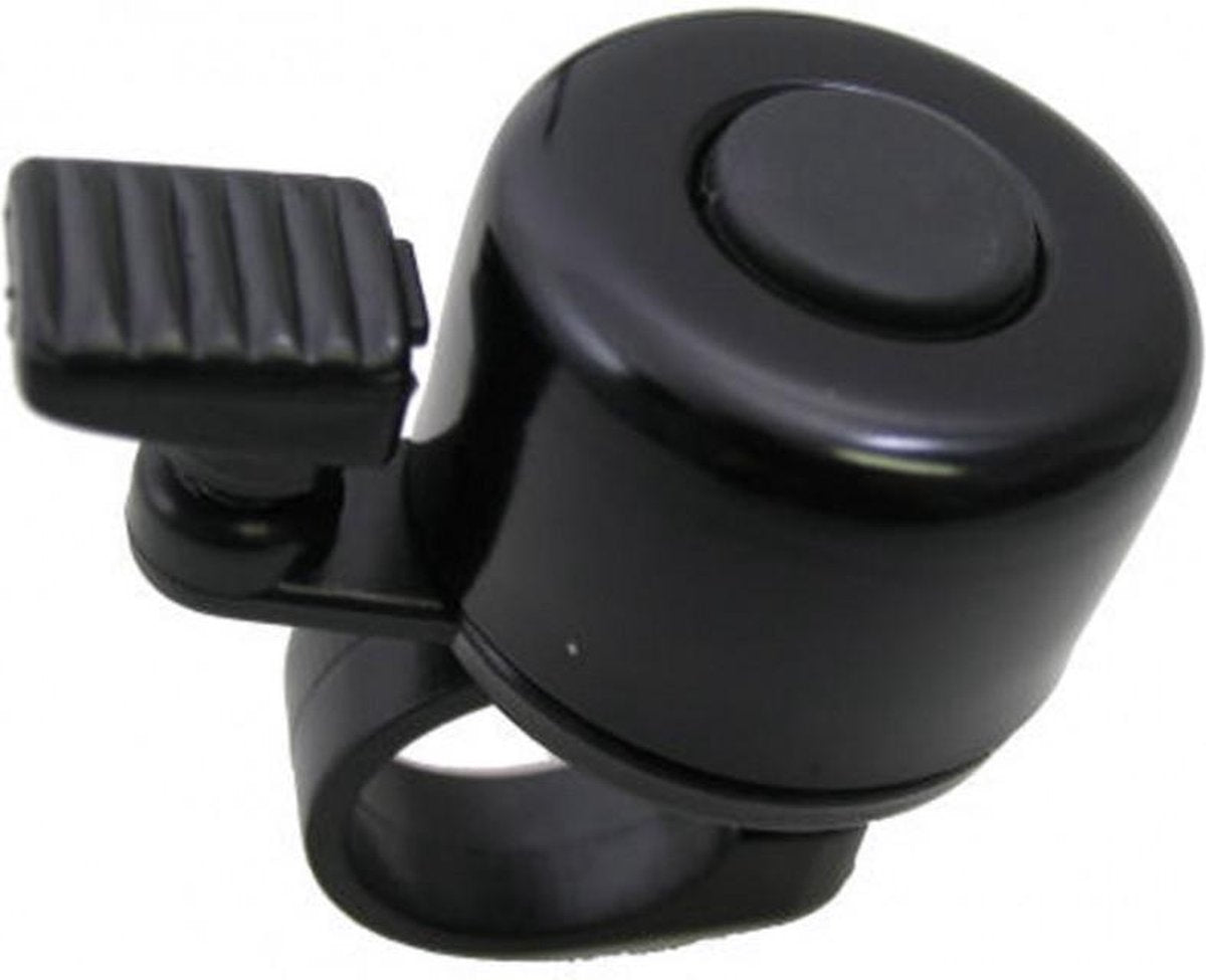 Fietsbel Edge mini 35 mm - zwart  (werkplaatsverpakking)