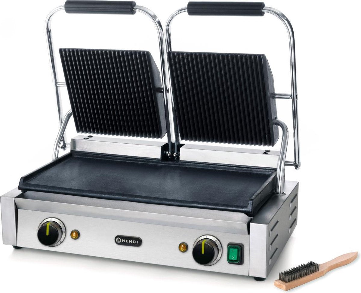 Hendi - Contactgrill - RVS
