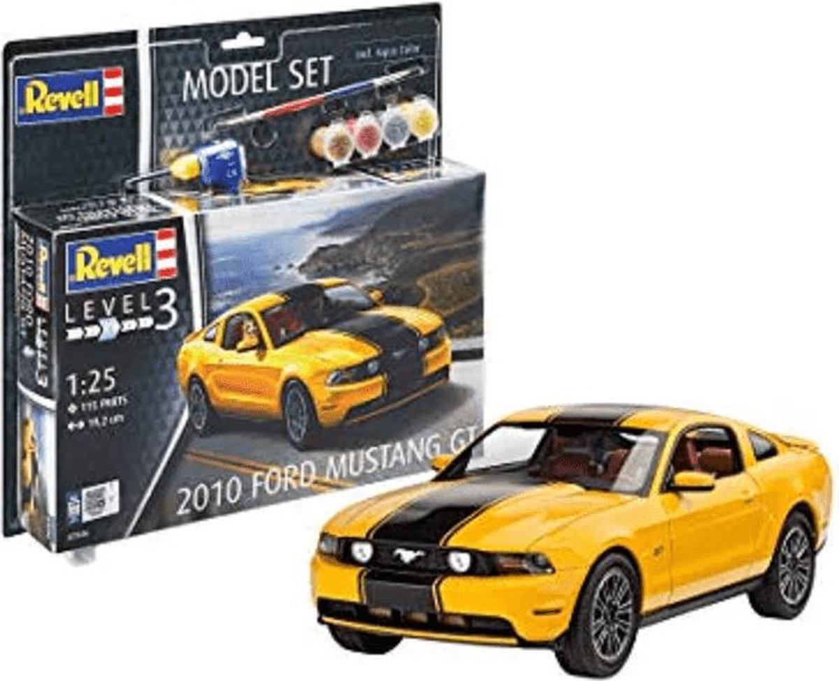 Revell 67046 2010 Ford Mustang GT Auto (bouwpakket) 1:25