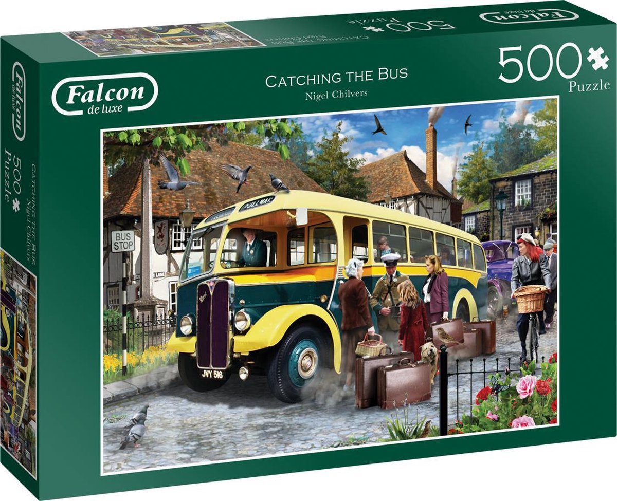Falcon puzzel Catching The Bus - Legpuzzel - 500 stukjes