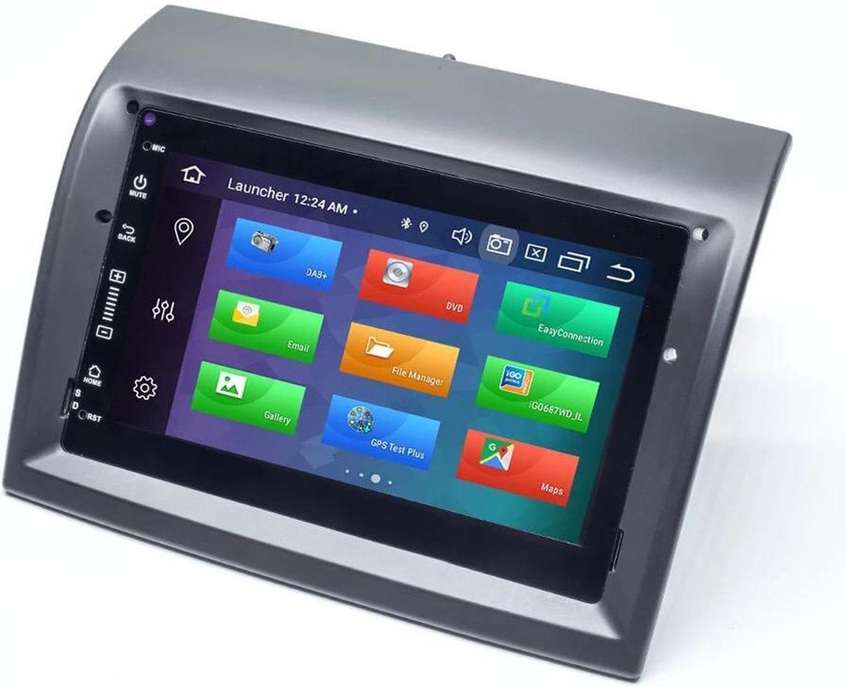 Fiat Ducato 2006-2021 Citroen Jumper 2006-2021 Peugeot Boxer 2006 - 2021 Android 10 navigatie en multimediasysteem 2+16GB INGEBOUWDE CARPLAY  bluetooth usb wifi