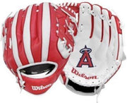 Wilson WTA02RB16 Jeugd Honkbalhanschoen 10 Inch MLB Team Angels - Linkshandig vangen