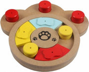 IQ -1 Honden Intelligentiespeelgoed Hout - 23x23cm