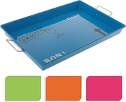 DSM Dienblad - 31 x 46 cm - Metaal - Blauw