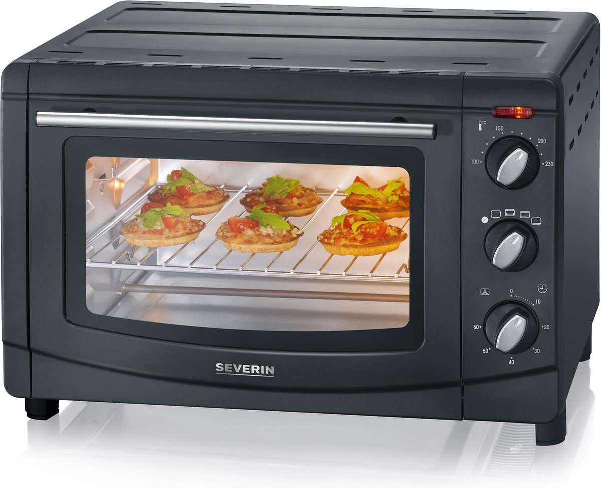 Severin TO 2069 - Bakoven - Vrijstaand - zwart