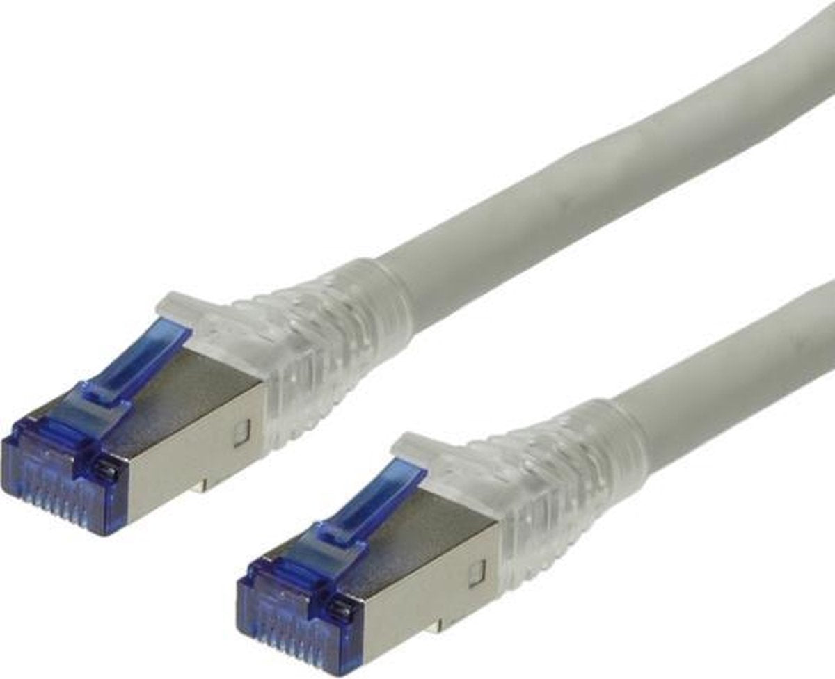 ROLINE S/FTP Cat.6a 70m netwerkkabel Cat6a S/FTP (S-STP) Grijs