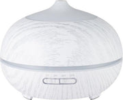 ACTIVE Aroma Diffuser Luchtbevochtiger Spa 06 Wit Hout 400ml + Timer
