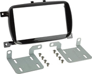 2-DIN Paneel Fiat 500 2016>  Kleur: Piano Zwart
