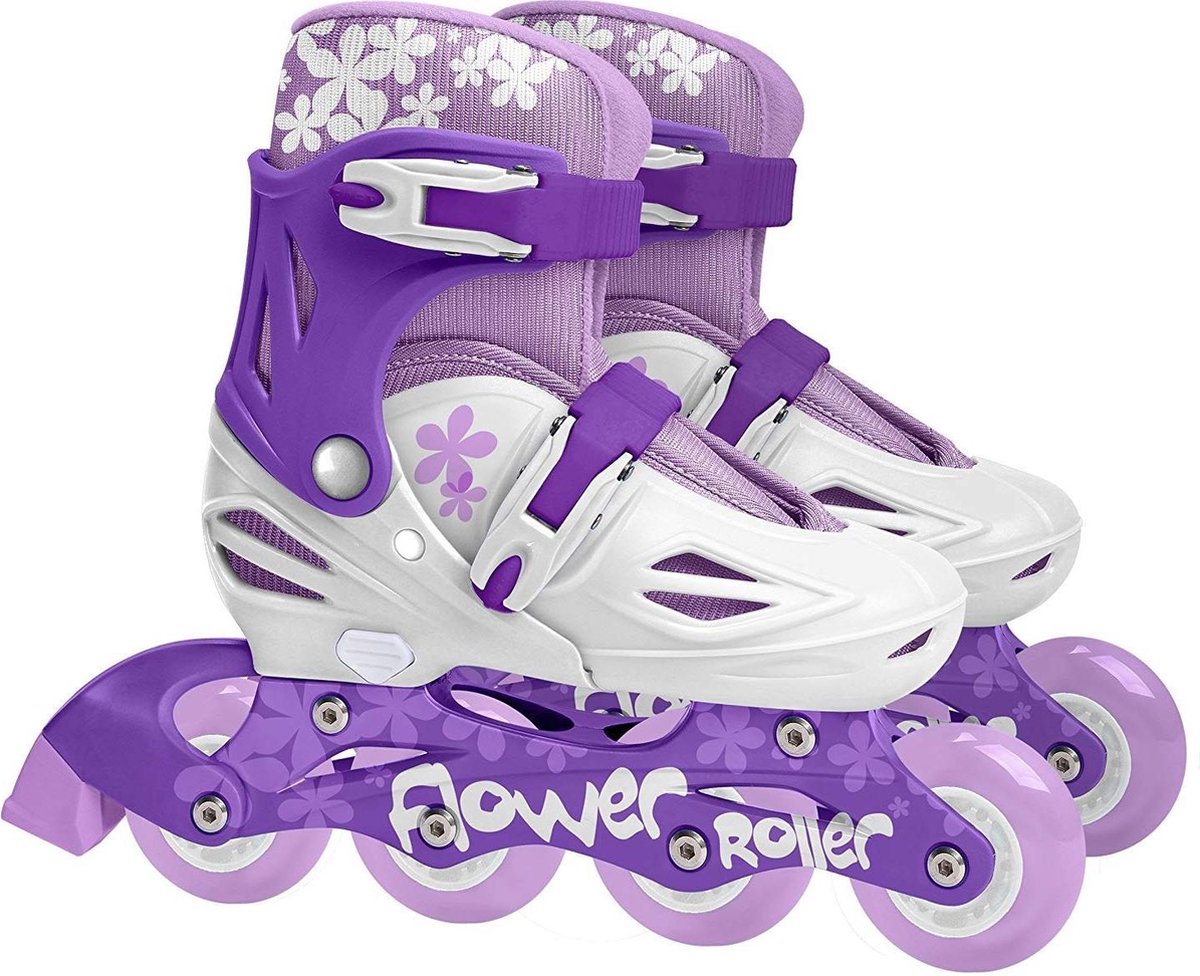 Stamp Inlineskates Meisjes Paars Maat 30/33
