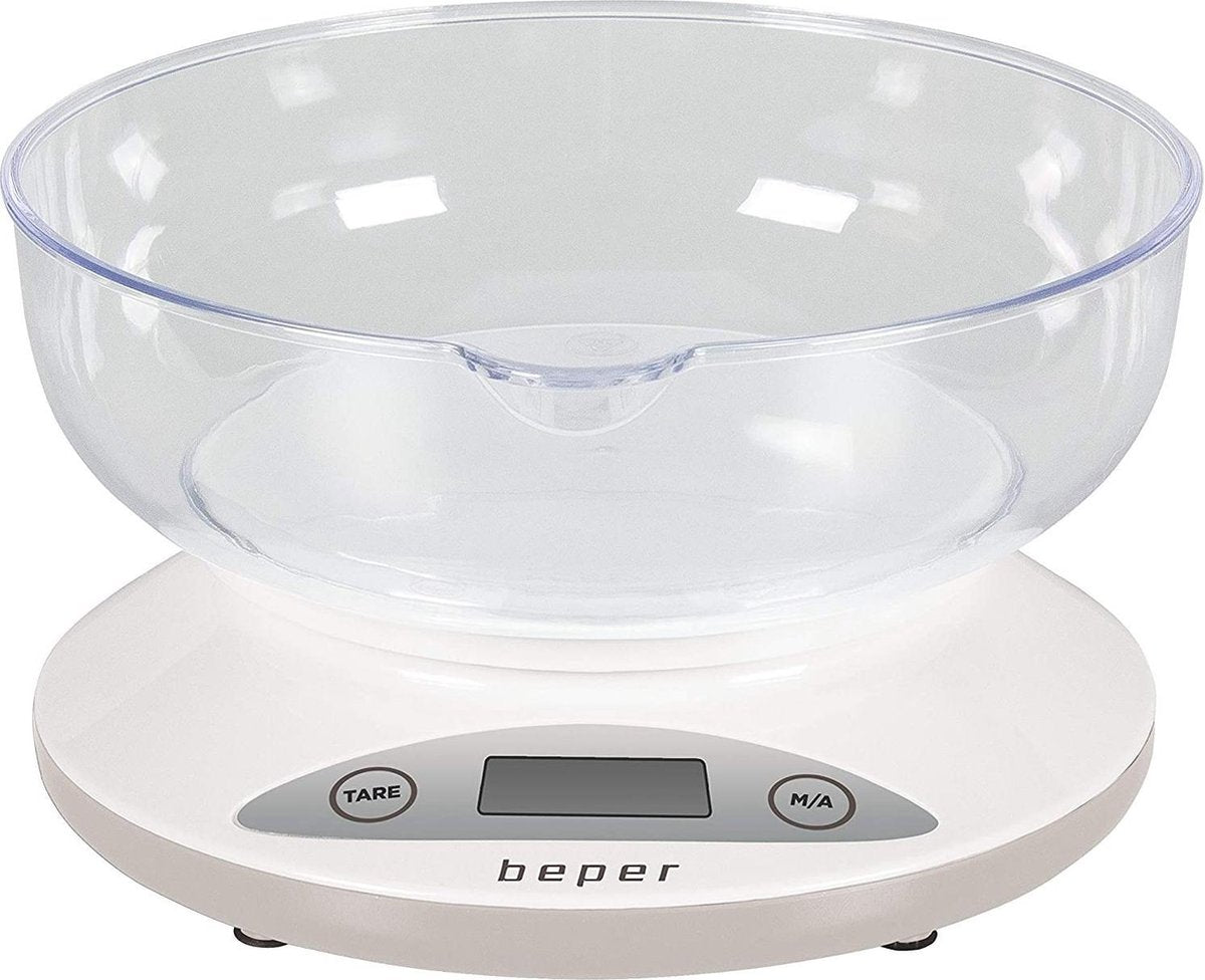Beper BP.802- Elektronische Keuken Weegschaal- tot 5KG