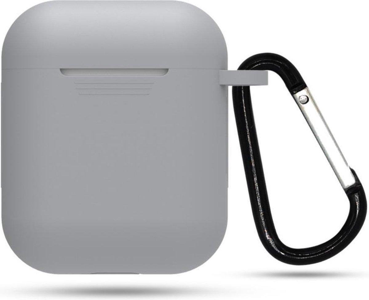 YPCd® Apple AirPods Hoesje - Grijs - Soft case