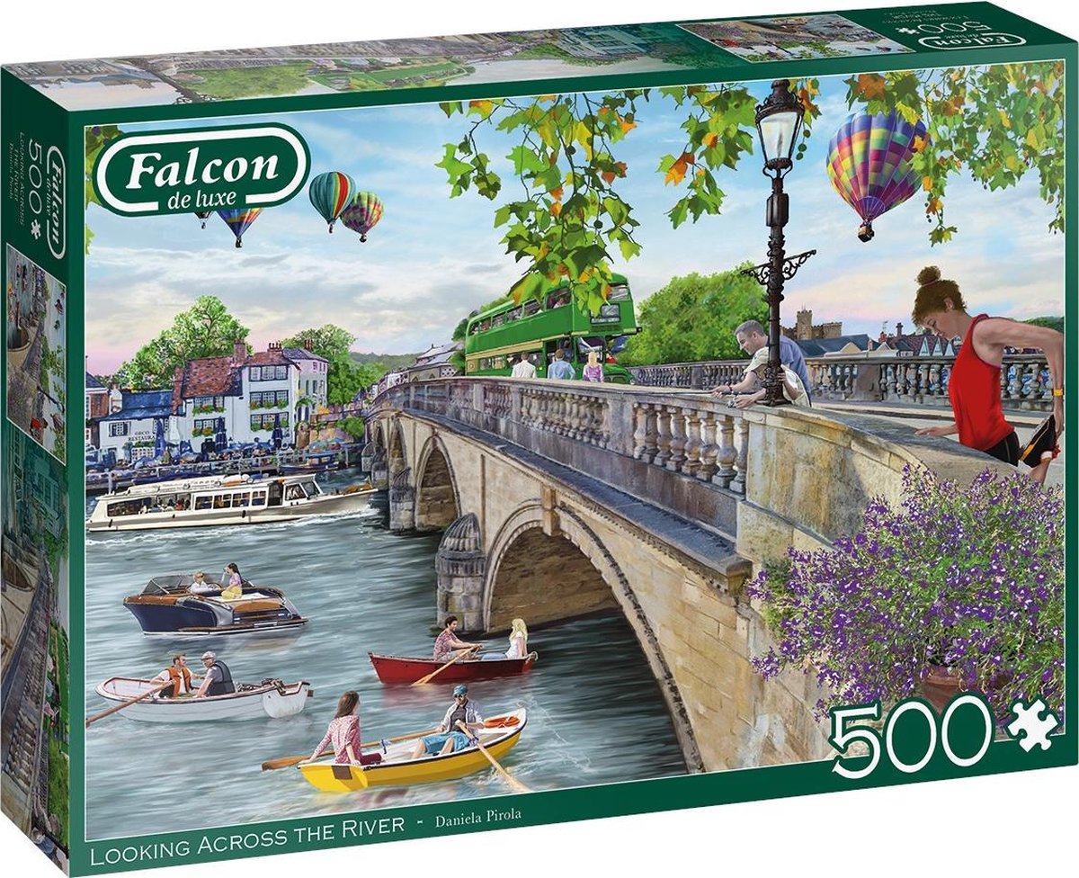Falcon puzzel Looking Across the River - Legpuzzel - 500 stukjes