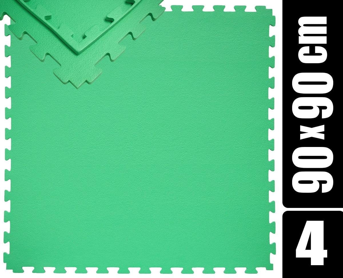 180x180 xl oefenmat met rand Set van 4 90x90 gymnastiekmat 12mm vloermat