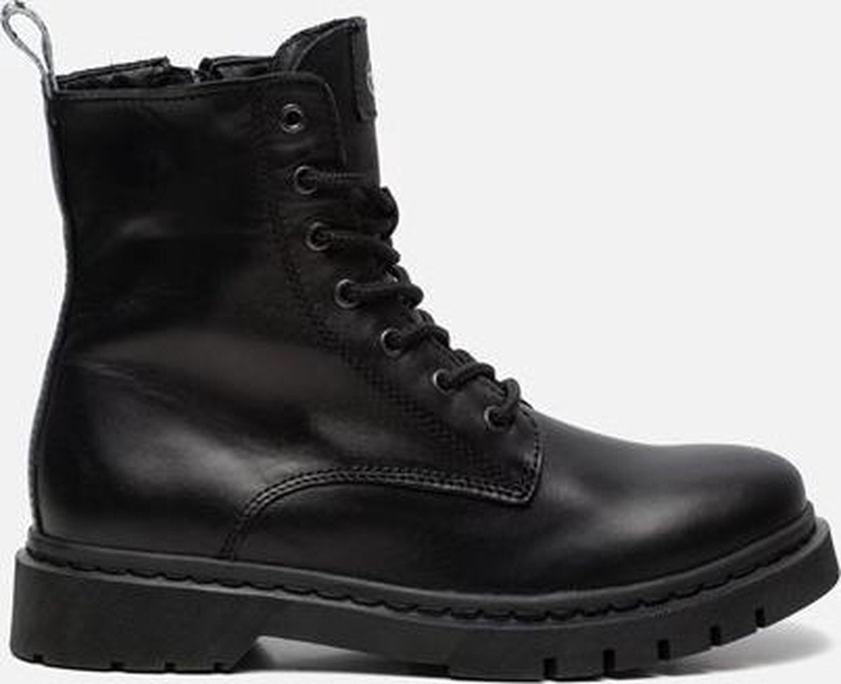 Tamaris Veterboots zwart - Maat 37