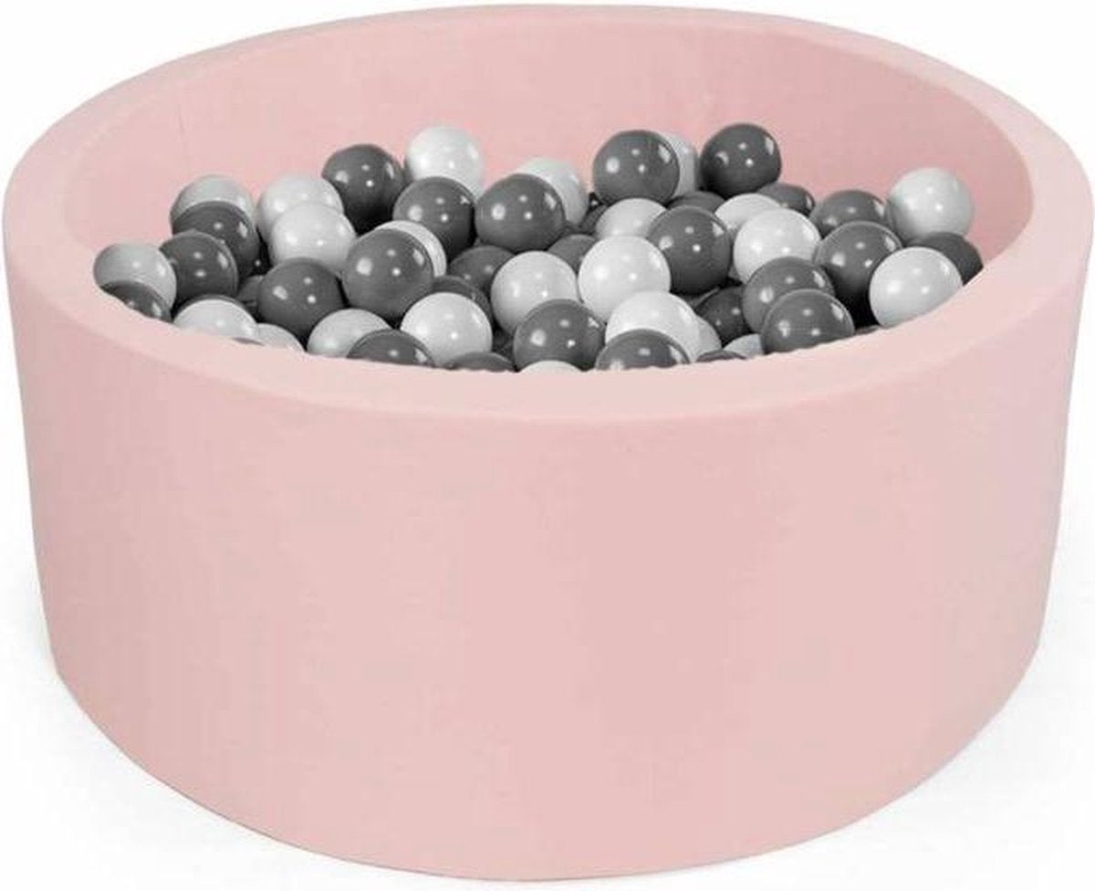 Ballenbak XL rond 90x40 lichtroze Misioo