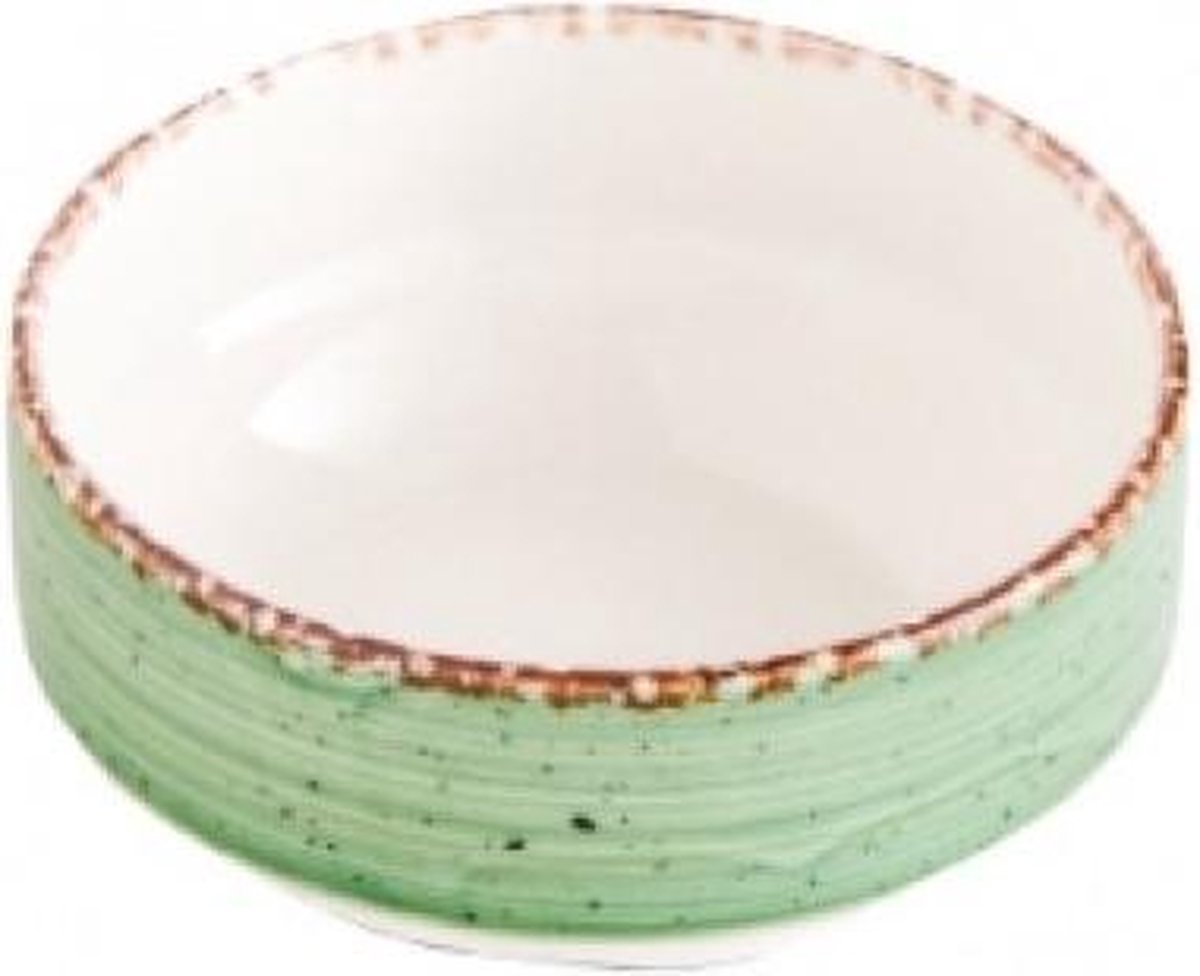 Gural Ent color Set 6 Slakom 12cm 38cl Groen 616980